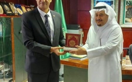 رئيس أكاديمية السادات يبحث مع المستشار الثقافي السعودي التعاون العلمي بين البلدين