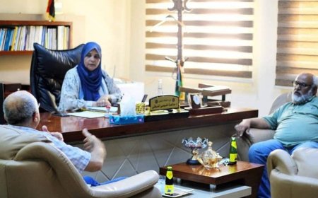 وزيرة الثقافة الليبية تبحث تعزيز التعاون مع الجمعية الليبية للناشرين