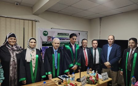 «البحوث والدراسات العربية» يمنح الباحث أسعد طلعت درجة الماجستير بامتياز في الإعلام