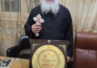 الأنبا ماركوس رئيس دير القديسة دميانة يشكر مؤسسة رسالة السلام ومؤسسها المفكر العربي علي محمد الشرفاء الحمادي