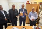 الدكتور محرز بودية يتسلم شهادة الانضمام لـ "المكتبة الرقمية للشرفاء الحمادي" من وفد رسالة السلام في تونس
