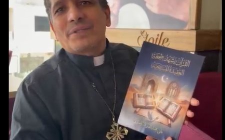 القس أمجد عطا راعى كنيسة نيو جيرسي يشيد بكتاب «القرآن يشهد بصحة العقيدة المسيحية» للمفكر على الشرفاء