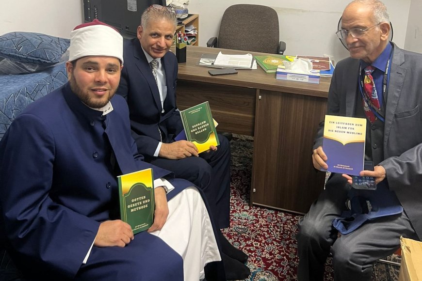مبعوث الأزهر بالنمسا يشيد بالمشروع الفكرى  للمفكر علي الشرفاء الحمادي