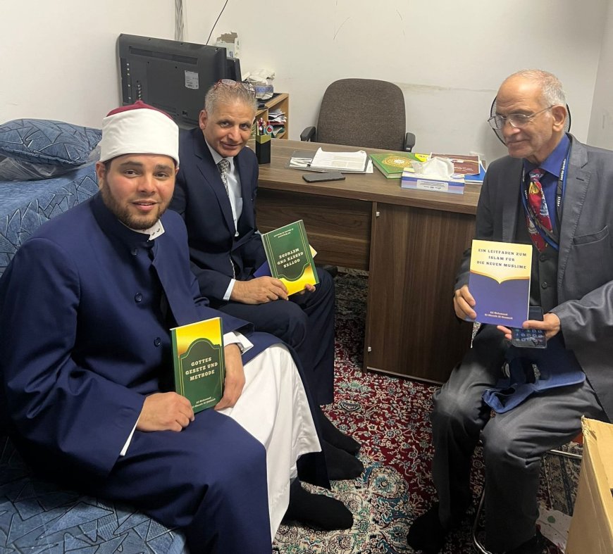مبعوث الأزهر بالنمسا يشيد بالمشروع الفكرى  للمفكر علي الشرفاء الحمادي