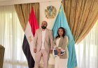 مؤسسة رسالة السلام العالمية تبحث سبل التعاون مع سفارة كازاخستان في القاهرة
