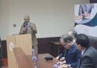 د. عبد الراضي رضوان فى أولى ندوات مؤسسة رسالة السلام العالمية تواكبا مع معرض مكتبة الإسكندرية الدولى للكتاب: ثورة 1919 وحرب أكتوبر المجيدة  جسدتا أسمى صور التلاحم بين أبناء الوطن في الدفاع عن مصر