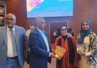 مديرا مكتب  مؤسسة رسالة السلام العالمية في موريتانيا واسبانيا يزوران  جناح المؤسسة بمعرض الإسكندرية الدولي للكتاب