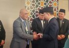 د. تامر الغزاوي يلتقي مع  الأمير عبد الملك  حسن البلقية