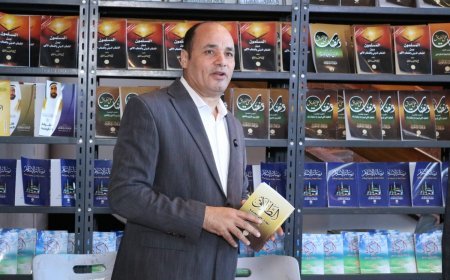 محمد فتحي الشريف يقدم قراءة فكرية لمؤلفات علي محمد الشرفاء بمعرض مكتبة الإسكندرية الدولي
