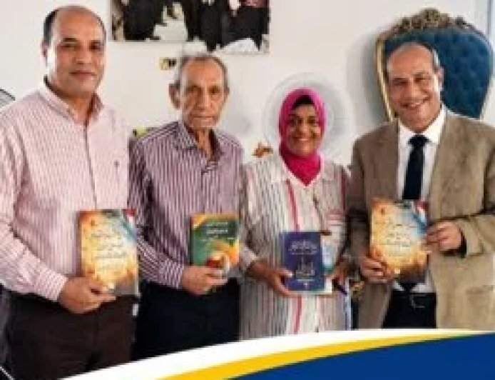 وفد مؤسسة رسالة السلام يهدي مؤلفات الشرفاء الحمادي لجمعية سواقي الخير.. وإشادة بالأفكار الداعية إلى بناء الإنسان ونشر ثقافة السلام