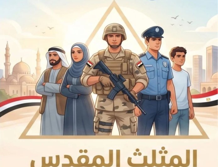 مقال «المثلث المقدس: الشعب والجيش والشرطة» للمفكر على الشرفاء يتصدر العدد الجديد من مجلة كل خميس