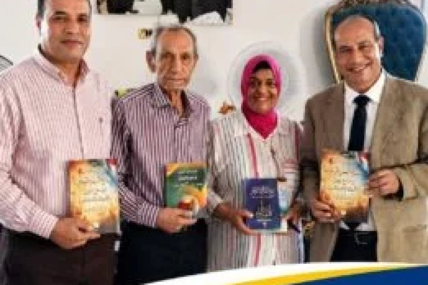 وفد مؤسسة رسالة السلام يهدي مؤلفات الشرفاء الحمادي لجمعية سواقي الخير.. وإشادة بالأفكار الداعية إلى بناء الإنسان ونشر ثقافة السلام