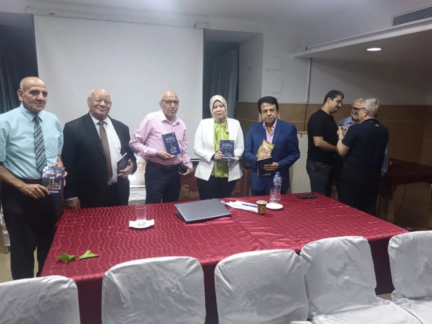 د. حسن حماد يشارك في فعالية بكنيسة كورديزو لتأبين الأب جوزيبي سكاتولين ويستعرض فكر المفكر على الشرفاء الحمادي