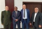 وفد مؤسسة رسالة السلام العالمية يلتقي سفير جيبوتي بالقاهرة ويستعرض أهداف المؤسسة ورؤى  مؤسسها المفكر على الشرفاء