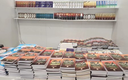 جناح "رسالة السلام " جاهز لاستقبال الزوار غدًا في معرض إسطنبول الدولي للكتاب | صور