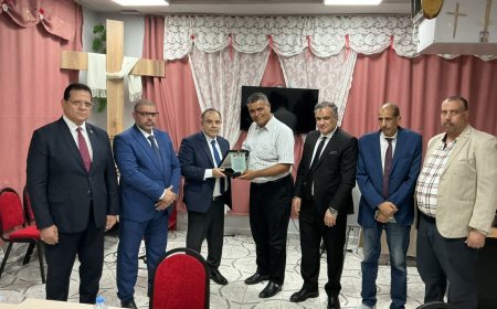 وفد رسالة السلام يزور كنيسة الخلاص الإنجيلية في إسطنبول : لا مكان للكراهية بين البشر | صور