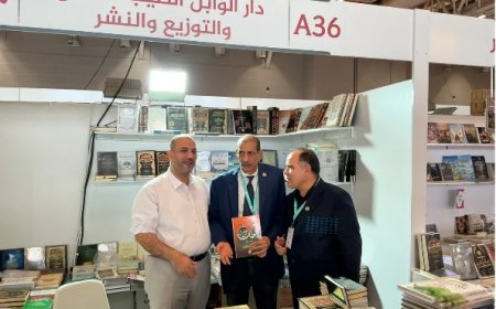مجدي طنطاوي يطرق أبواب الناشرين للتعريف بمشروع ” رسالة السلام ” الفكري | صور
