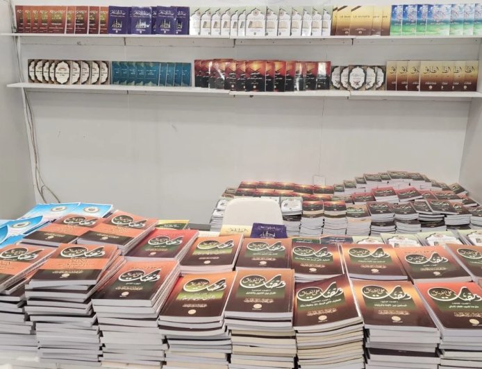 جناح "رسالة السلام " جاهز لاستقبال الزوار غدًا في معرض إسطنبول الدولي للكتاب | صور