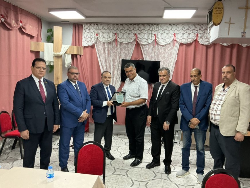 وفد رسالة السلام يزور كنيسة الخلاص الإنجيلية في إسطنبول : لا مكان للكراهية بين البشر | صور