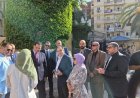 وصول وفد مؤسسة رسالة السلام العالمية إلى معهد العجمي العالي للعلوم الإدارية بالإسكندرية للمشاركة في ندوة «مدرستك حياتك»