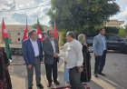 وفد مؤسسة رسالة السلام العالنية في ضيافة قبيلة العبيدات