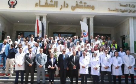 وزير الصحة يتفقد القسم المطور بمستشفى دار الشفاء ويوجه بإجراء فحص الماموجرام للسيدات المترددات | صور*