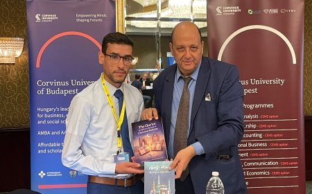 ممثل جامعة كورفينوس المجرية يشيد بكتاب القرآن يشهد بصحة العقيدة المسيحية للمفكر العربى على الشرفاء