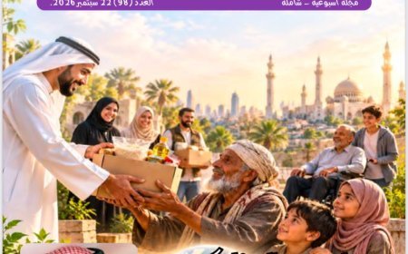 مقال المفكر العربي «التكافل الاجتماعي في نور التشريع الإلهي.. فريضة لا فضل» يتصدر العدد الجديد من مجلة شبابنا