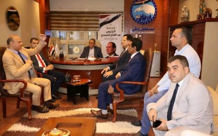 مستقبل وطن بالشرقية يستقبل وفد القادة ورسالة السلام العالمية لبحث إطلاق برنامج "رجل الدولة