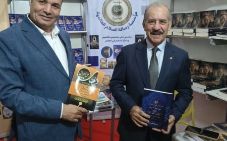 ريسان خرابيط يزور مركز العرب ويشيد بأنشطة المركز البحثية والتنويرية