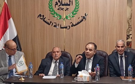 مدير عام مؤسسة رسالة السلام العالمية  فكر المؤسسة  يعزز الوعي ويحمي الأوطان.. والقوات المسلحة المصرية درع الأمة وسيفها
