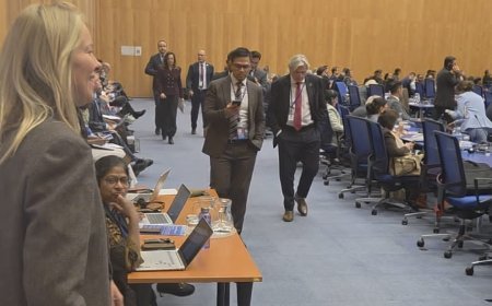 وفد مؤسسة "رسالة السلام العالمية" ينسحب من قاعة الأمم المتحدة بفيينا فور بدء كلمة مندوب الاحتلال