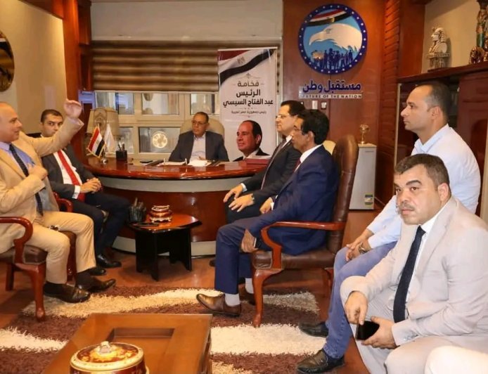 مستقبل وطن بالشرقية يستقبل وفد القادة ورسالة السلام العالمية لبحث إطلاق برنامج "رجل الدولة