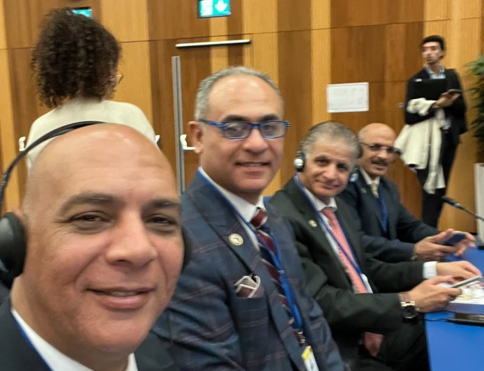 وفد رفيع من "رسالة السلام العالمية" يشارك في افتتاح مؤتمر أطراف اتفاقية مكافحة الجريمة المنظمة بالأمم المتحدة في فيينا