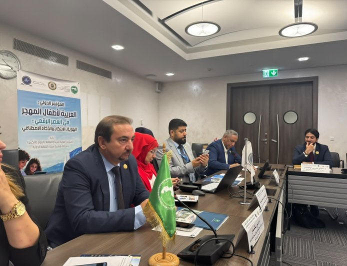  بتنظيم ورعاية منظمة الالكسو ومؤسسة رسالة السلام العالمية ومنظمة همسة سماء الثقافة الدولية:انطلاق فعاليات المؤتمر الدولي العربي