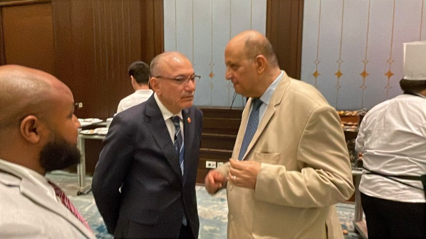 رئيس مجلس أمناء مؤسسة رسالة السلام يلتقي السفير التركي بالقاهرة لبحث آفاق التعاون الفكري والثقافي والإعلامي