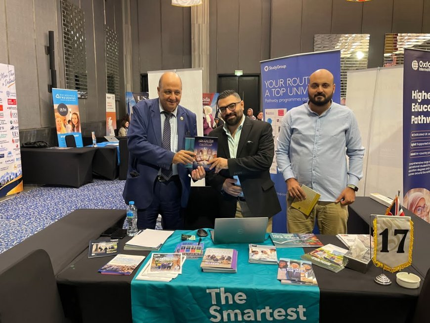 وفد مؤسسة رسالة السلام العالمية يلتقي المدير الإقليمي لجامعة Fresenius الألمانية ويهديه كتاب «رسالة الإسلام رحمة وعدل وحرية وسلام» للمفكر العربى على الشرفاء 